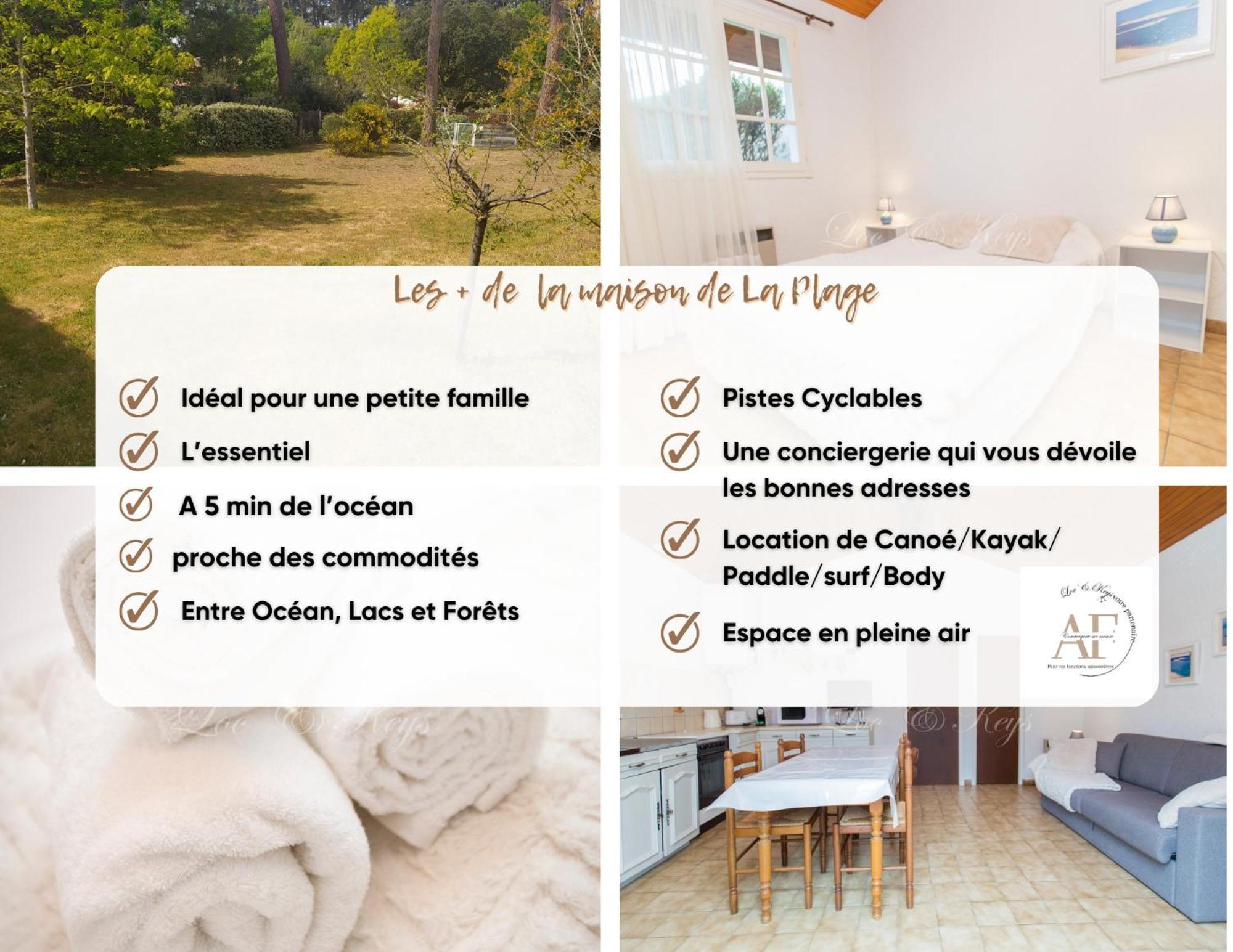 Petite Maison A Biscarrosse - Plage Екстериор снимка